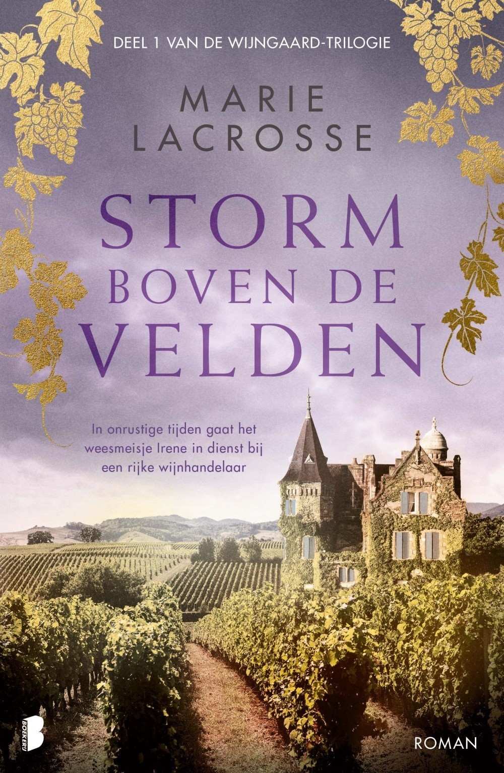 Storm boven de velden - Marie Lacrosse