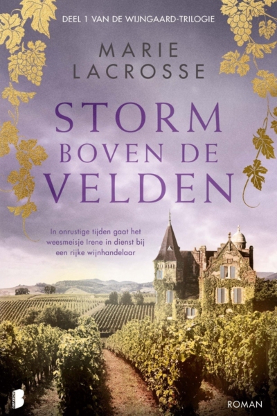 Storm boven de velden - Marie Lacrosse