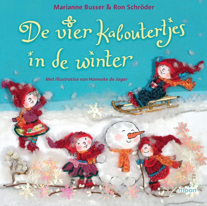 De vier kaboutertjes in de winter