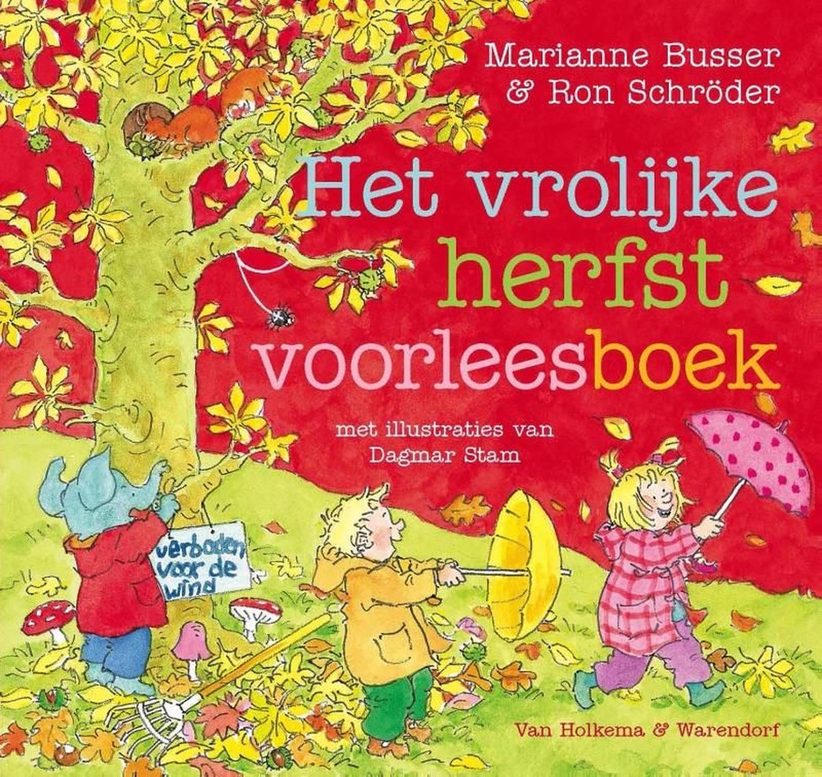 vrolijke herfstvoorleesboek, Het - Marianne Busser & Ron Schröder